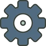 Cog SVG Icon